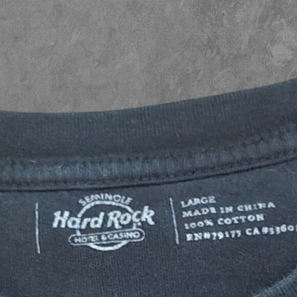 Y2k Style Hard Rock Cafe Native Music Rocks Shirt Large - Picture 5 of 5